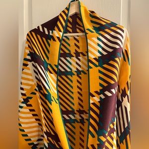 NWOT Vintage 100% Wool Wrap/Shawl/Stole/Scarf Large